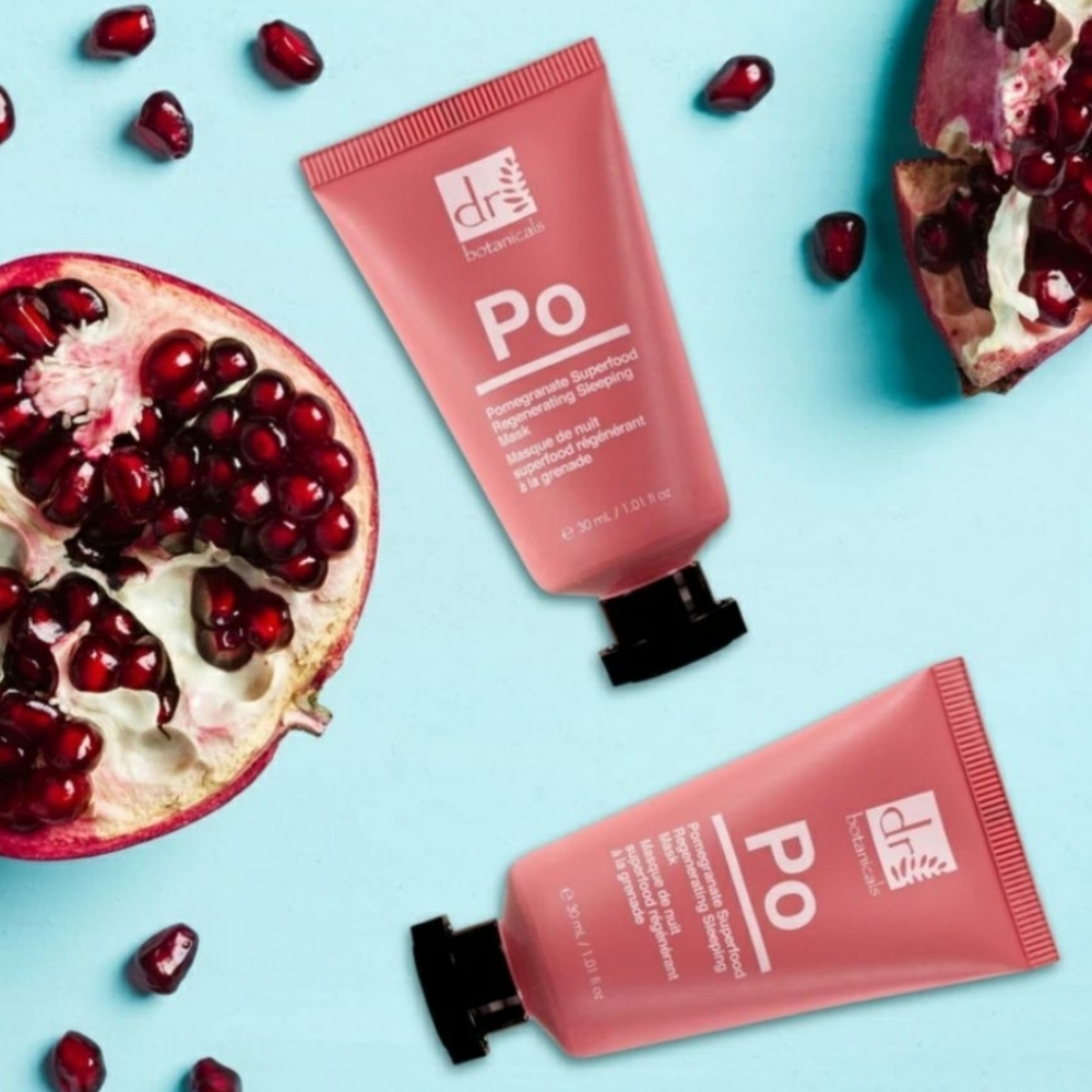 🆕 Dr Botanicals PO Pomegranate Superfood Regenerating Sleep Mask SEALED